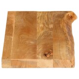VidaXL Tafelblad Massief Mangohout met Natuurlijke Rand - 80cm - 28% Korting