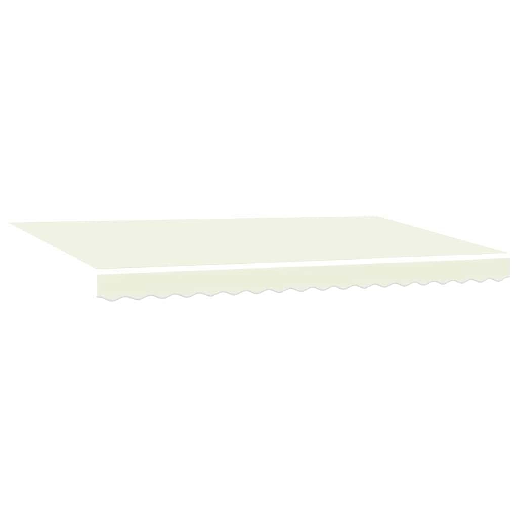 vidaXL Vervangingsdoek Zonnescherm Crème 400x200 cm - 58% Korting