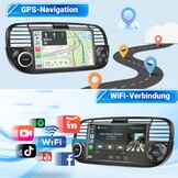 Android 14 Autoradio Fiat 500 (2007-2015) - 30% Korting