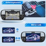Android 14 Autoradio Fiat 500 (2007-2015) - 30% Korting