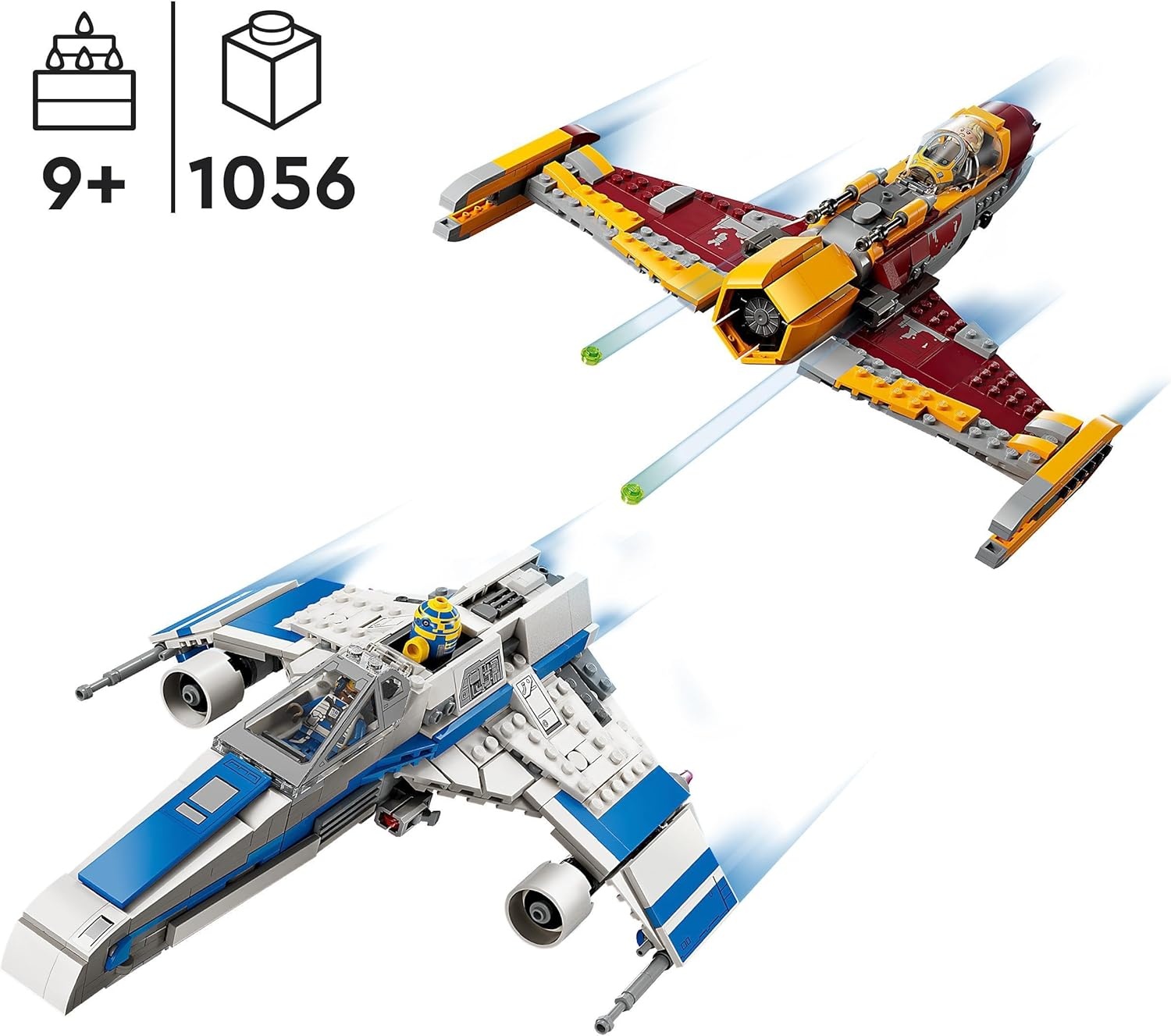 LEGO Star Wars Ahsoka: E-wing vs. Starfighter (29% korting!)