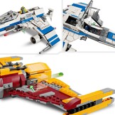 LEGO Star Wars Ahsoka: E-wing vs. Starfighter (29% korting!)