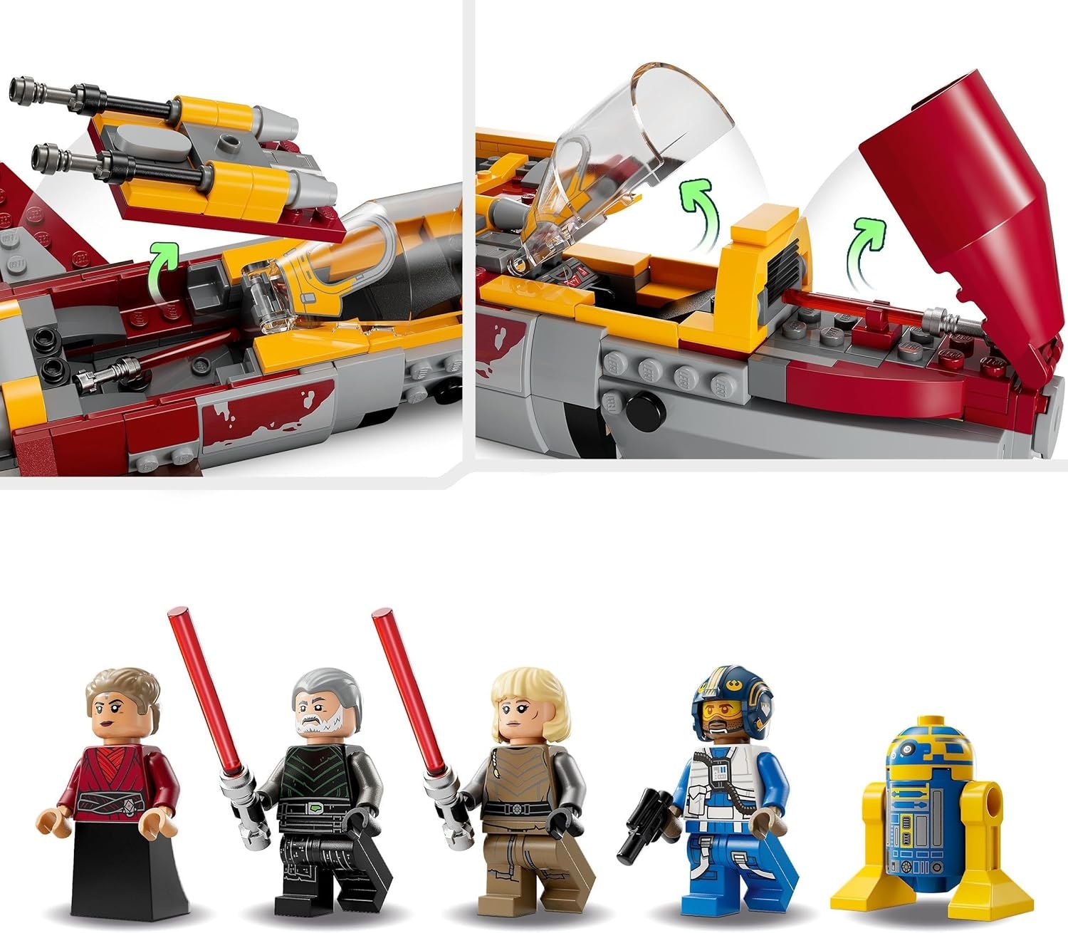 LEGO Star Wars Ahsoka: E-wing vs. Starfighter (29% korting!)