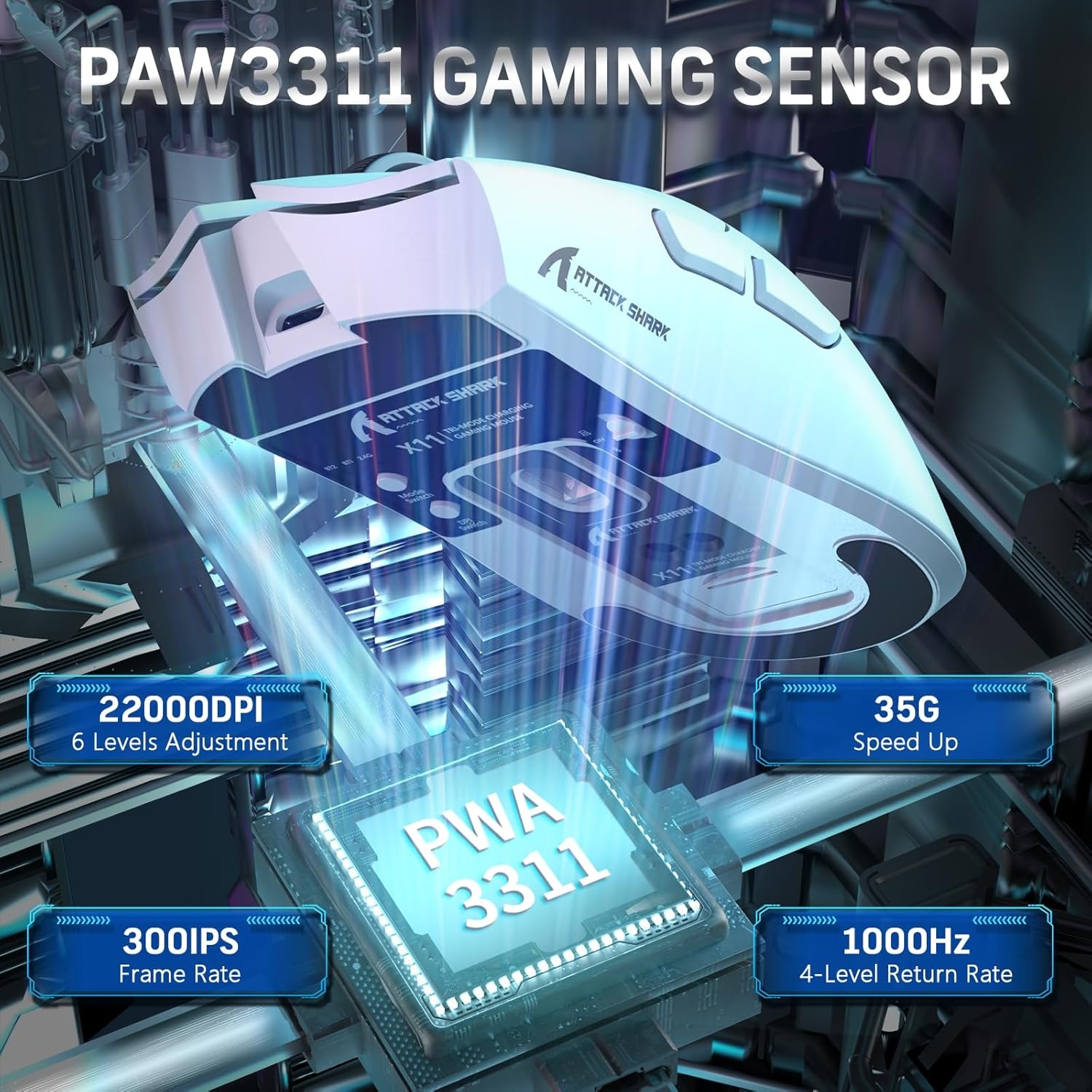 Gamingmuis Ultralicht 59g - 34% Korting!