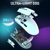 Gamingmuis Ultralicht 59g - 34% Korting!