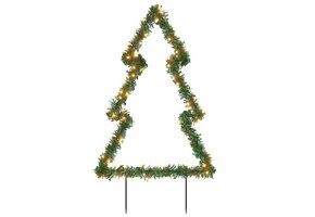 vidaXL Kerstboom Verlichting 115 LED Warmwit 90cm - 45% Korting