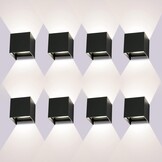Muurverlichting LED Buiten 8 Stuks - 30% Korting