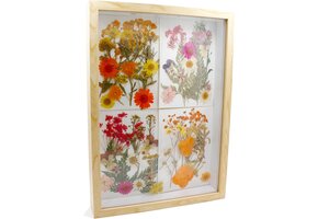 3D Diepe Fotolijst A4 Houtkleur (38% Korting)