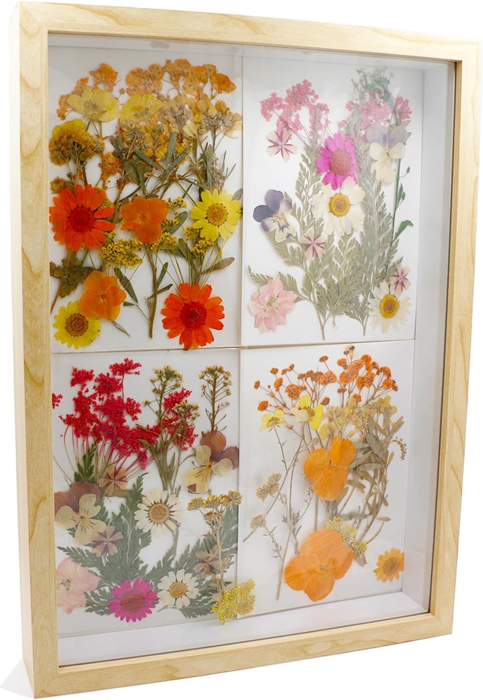 CiciIng 3D Diep Fotolijst A4 Houtkleur met Acryl Glas
