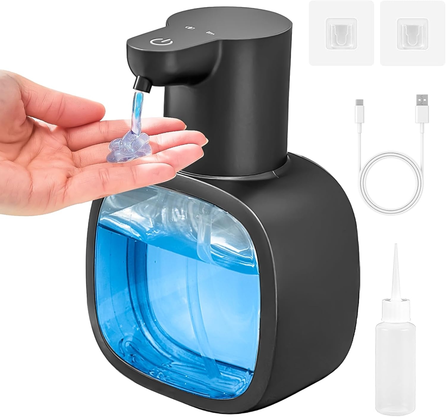 Automatische Schuimzeepdispenser 500ml - Contactloos & USB-Oplaadbaar