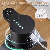 Automatische Schuimzeepdispenser 500ml - Contactloos & USB-Oplaadbaar