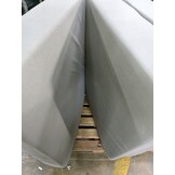 Logeermatras grijs opvouwbaar matras 195x80x15 cm campingmatras