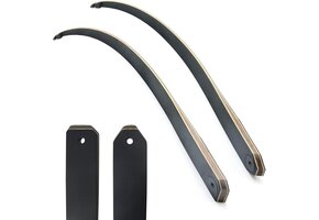 Vervangende Booglatten 20-60 lbs - Bamboe/Esdoorn/Glasvezel - 46% Korting