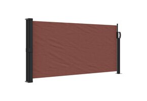 Uittrekbaar Windscherm 100x500 cm Bruin - 66% Korting