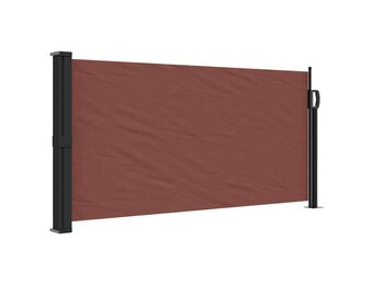 vidaXL Uittrekbaar Windscherm - Bruin - 59% Korting