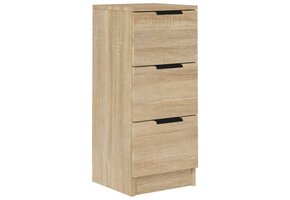 vidaXL Dressoir Sonoma Eiken 30x30x70 cm - 34% Korting
