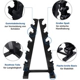 Dumbbell Rek: A-Frame 5 Lagen Staal | 90,7kg | -34%