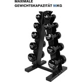 Dumbbell Rek: A-Frame 5 Lagen Staal | 90,7kg | -34%