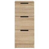 vidaXL Dressoir Sonoma Eiken 30x30x70 cm - 34% Korting