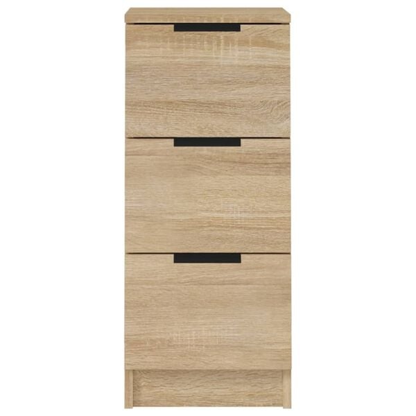 vidaXL Dressoir Sonoma Eiken 30x30x70 cm - 34% Korting