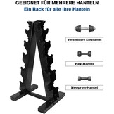 Dumbbell Rek: A-Frame 5 Lagen Staal | 90,7kg | -34%