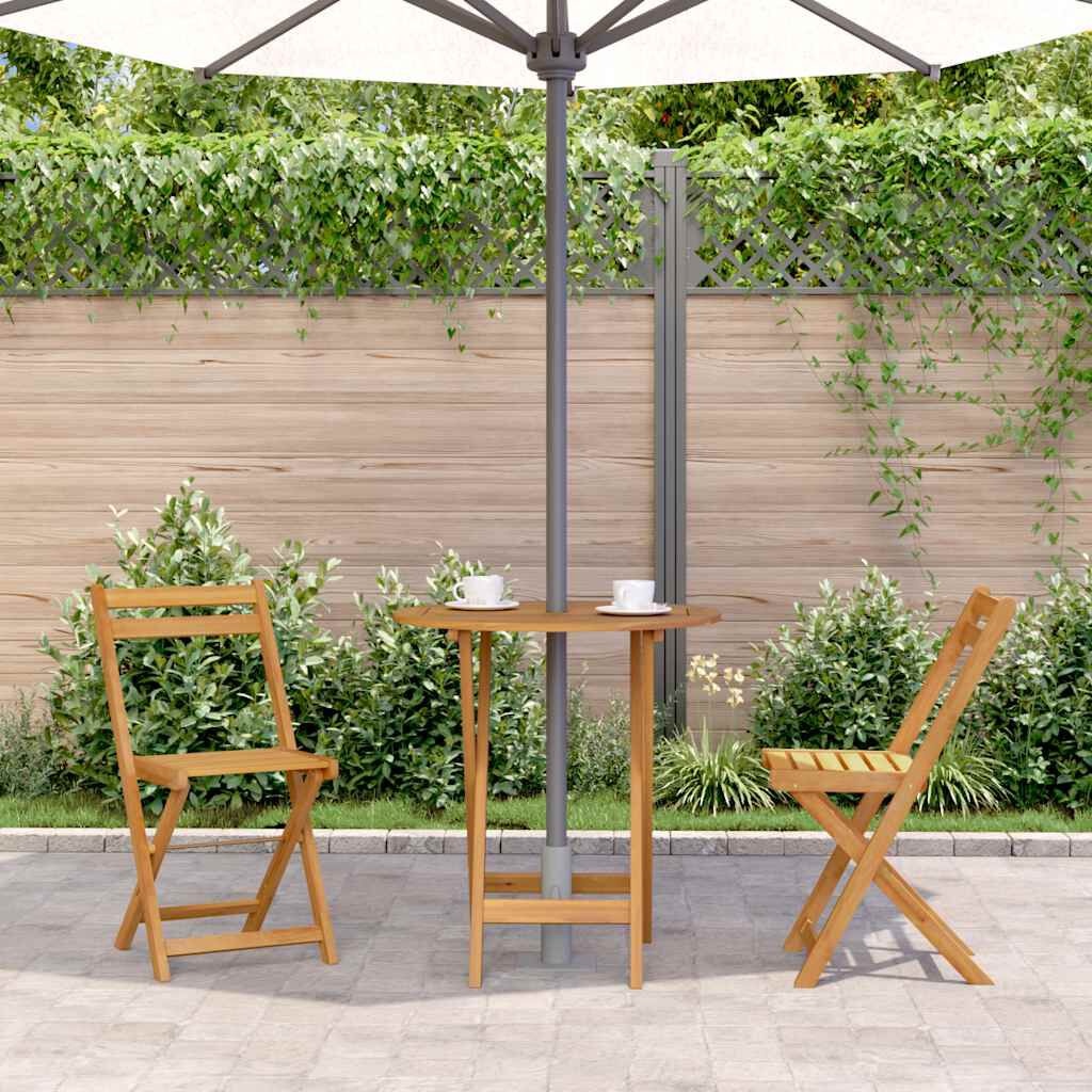 VidaXL Tuintafel Acaciahout 70cm Inklapbaar - 34% Korting!