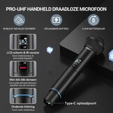 Draadloos Microfoonsysteem TW750 | 30% Korting | 100m Bereik