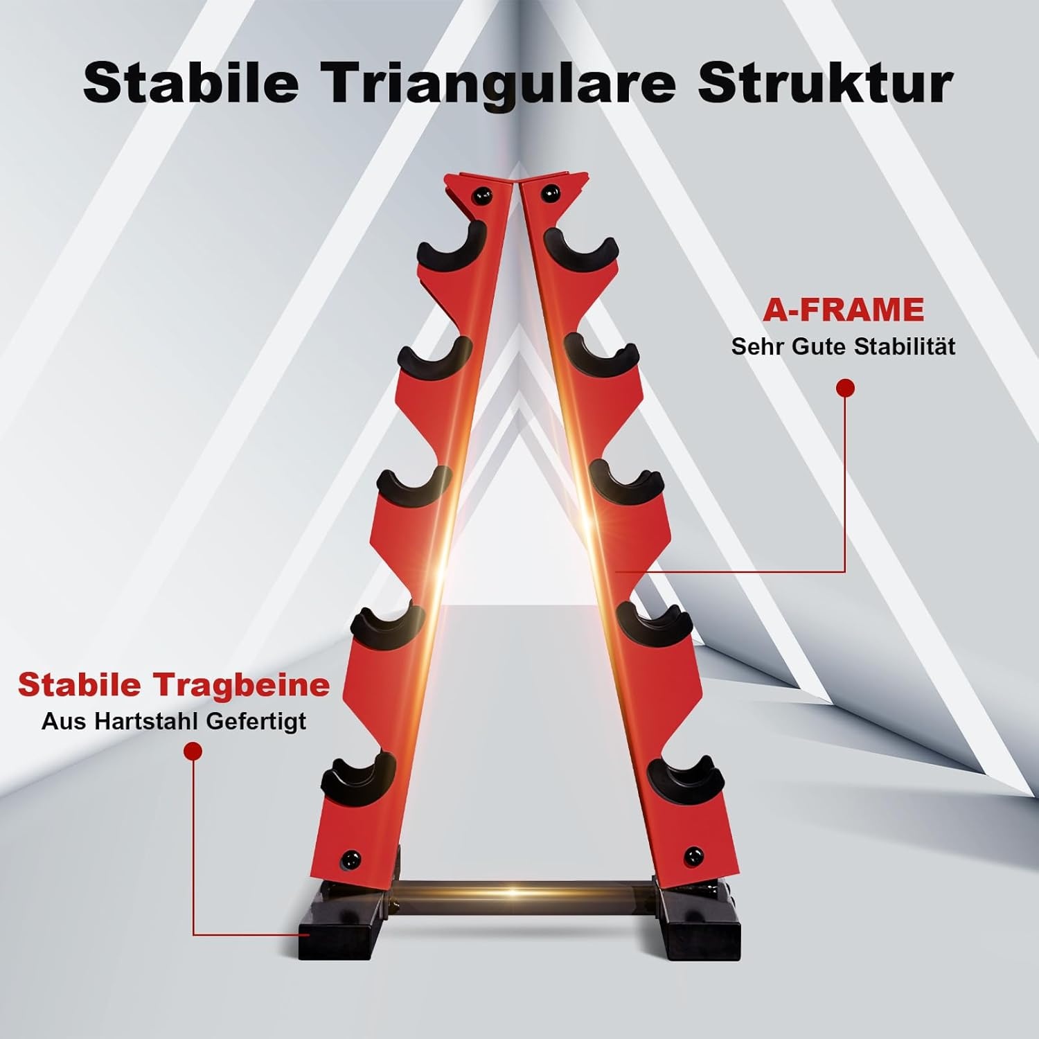 A-frame Halterrek | 34% Korting | 5 Niveaus | Thuisgym
