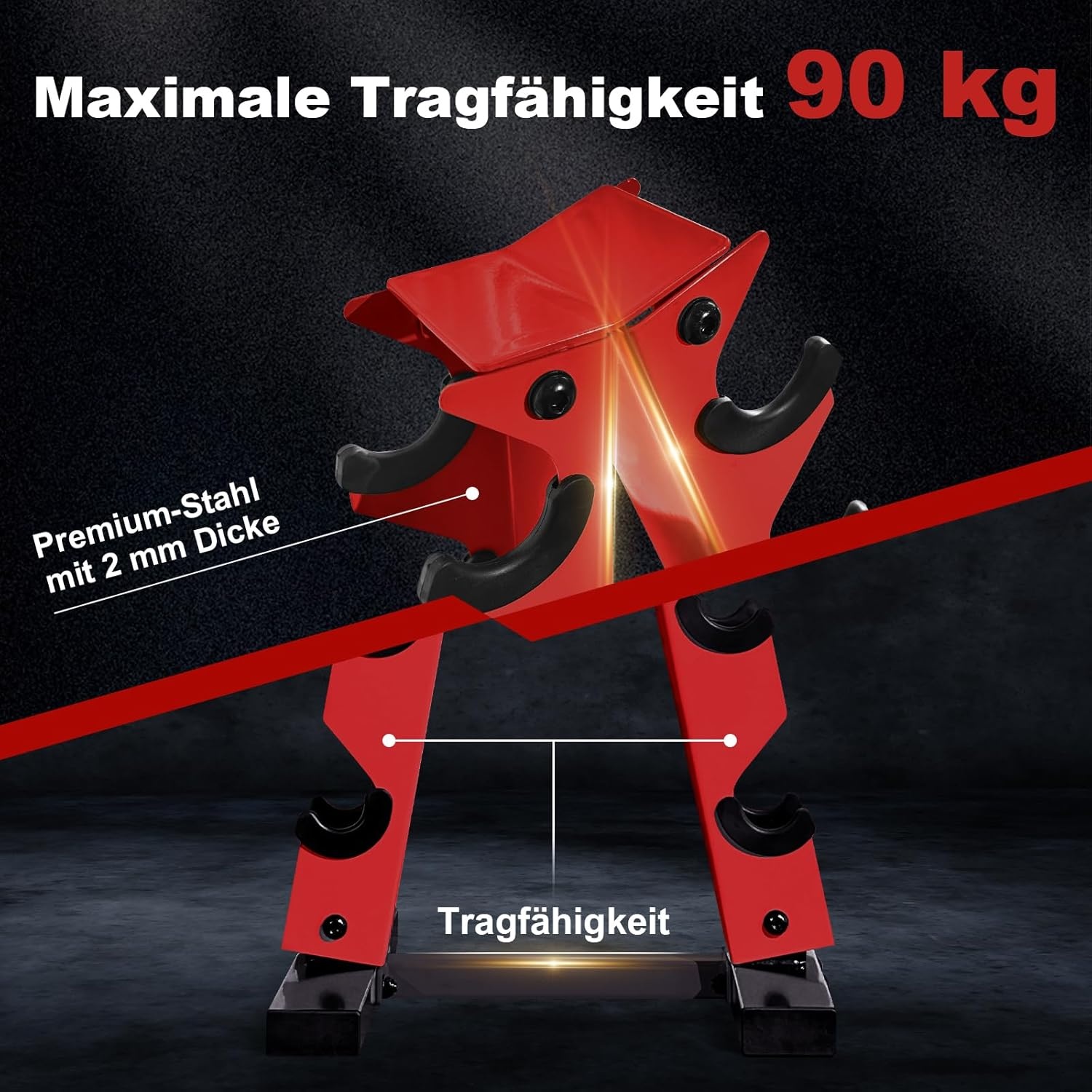 A-frame Halterrek | 34% Korting | 5 Niveaus | Thuisgym