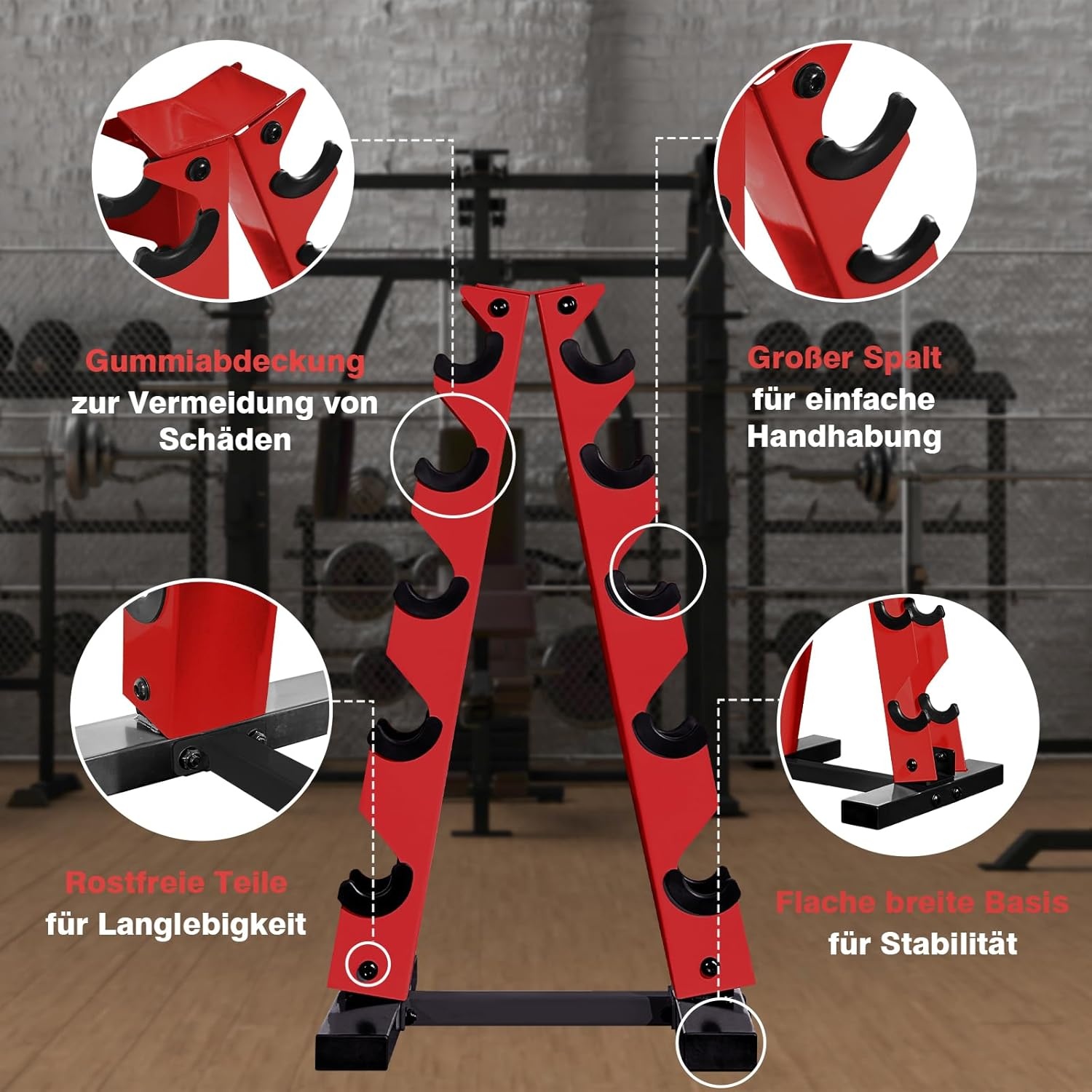 A-frame Halterrek | 34% Korting | 5 Niveaus | Thuisgym