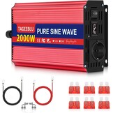 Zuivere Sinus Omvormer 2000W 24V → 230V | -35% Korting