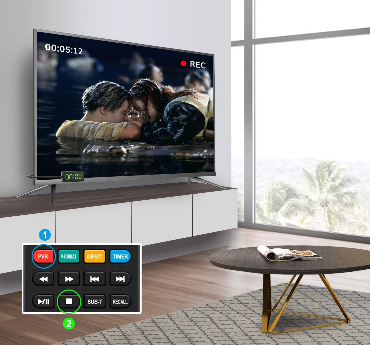 Satellietontvanger Full HD 1080P TV Stick | 28% Korting