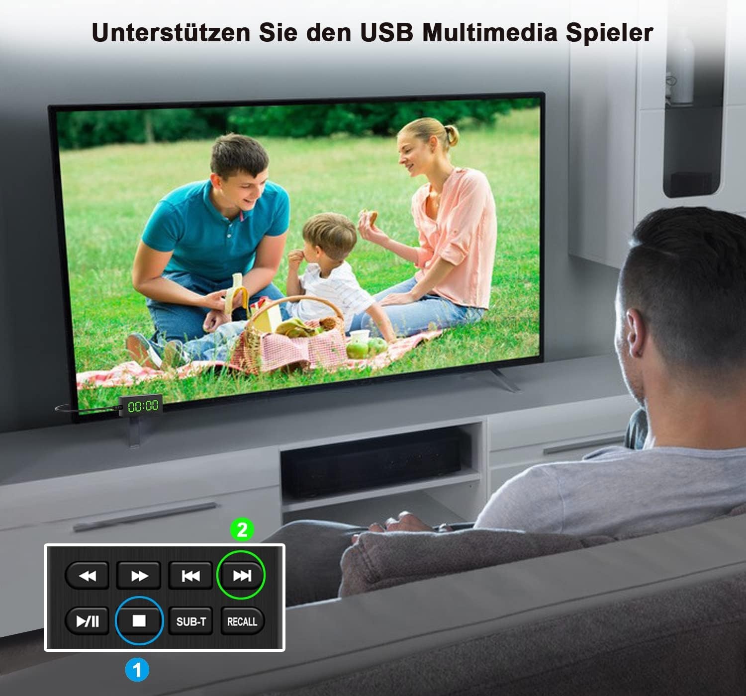 Satellietontvanger Full HD 1080P TV Stick | 28% Korting