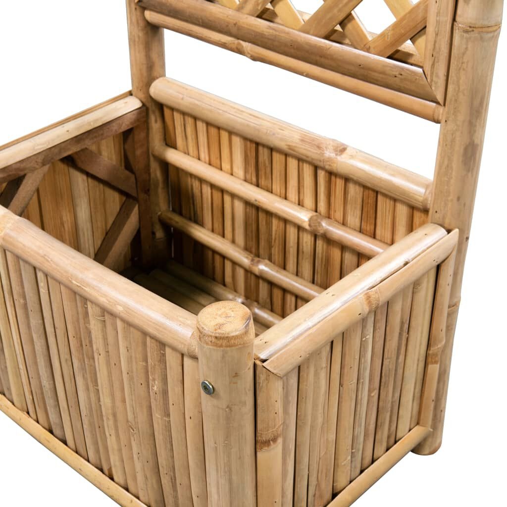 VidaXL Verhoogde Plantenbak met Rek (Bamboe) - 34% Korting!