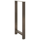 VidaXL Salontafelpoten Staal Naturel 60x(110-111)cm (34% Korting)