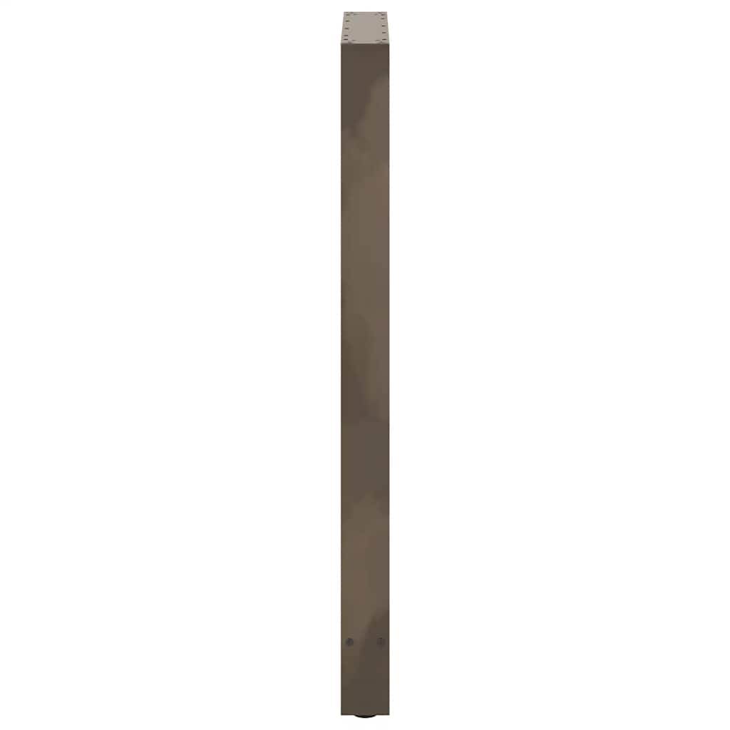 VidaXL Salontafelpoten Staal Naturel 60x(110-111)cm (34% Korting)