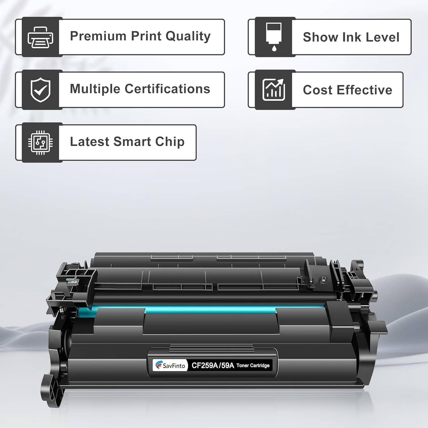 SavFinto CF259A Zwarte Toner - 28% Korting!
