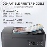 SavFinto CF259A Zwarte Toner - 28% Korting!