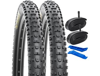 2x Mountainbike Banden 29x2.25 + Binnenbanden & Velglinten - 34% Korting