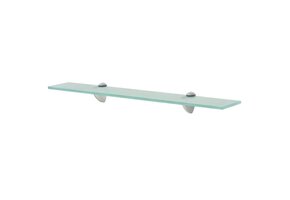 Zwevend Glas Schap 60x20 cm - 57% Korting!