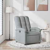 VidaXL Fauteuil Lichtgrijs - 35% Korting