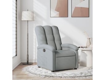 VidaXL Fauteuil Lichtgrijs - 35% Korting