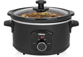 Tristar Slowcooker 3.5L Zwart - 28% Korting!