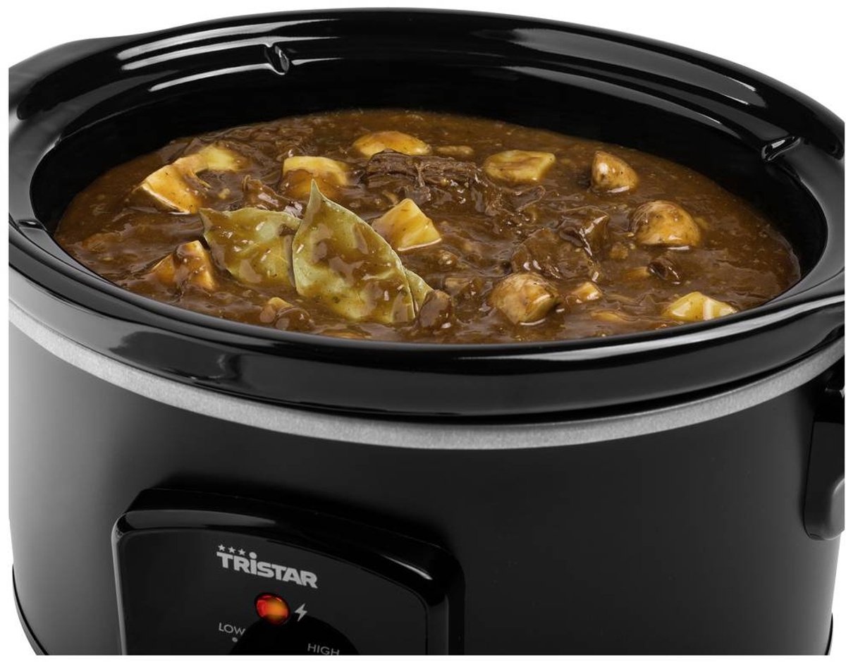 Tristar Slowcooker 180W - VS-3915 - 3.5L - Keramische binnenpan - Zwart