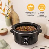 Tristar Slowcooker 180W - VS-3915 - 3.5L - Keramische binnenpan - Zwart