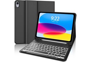 Toetsenbordhoes iPad 10e Gen (2022) - Italiaans QWERTY & Verlicht - 71% Korting!