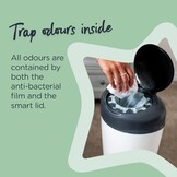 Tommee Tippee Simplee Sangenic navullingen voor luierbakken, duurzaam geproduceerde antibacteriële GREENFILM, verpakking van 6 - Maat Pack of 6
