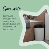 Tommee Tippee Simplee Sangenic navullingen voor luierbakken, duurzaam geproduceerde antibacteriële GREENFILM, verpakking van 6 - Maat Pack of 6