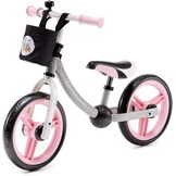 Kinderkraft 2Way Next Loopfiets Roze | 12 inch Wielen | 80 cm vanaf