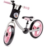 Kinderkraft 2Way Next Loopfiets Roze | 12 inch Wielen | 80 cm vanaf